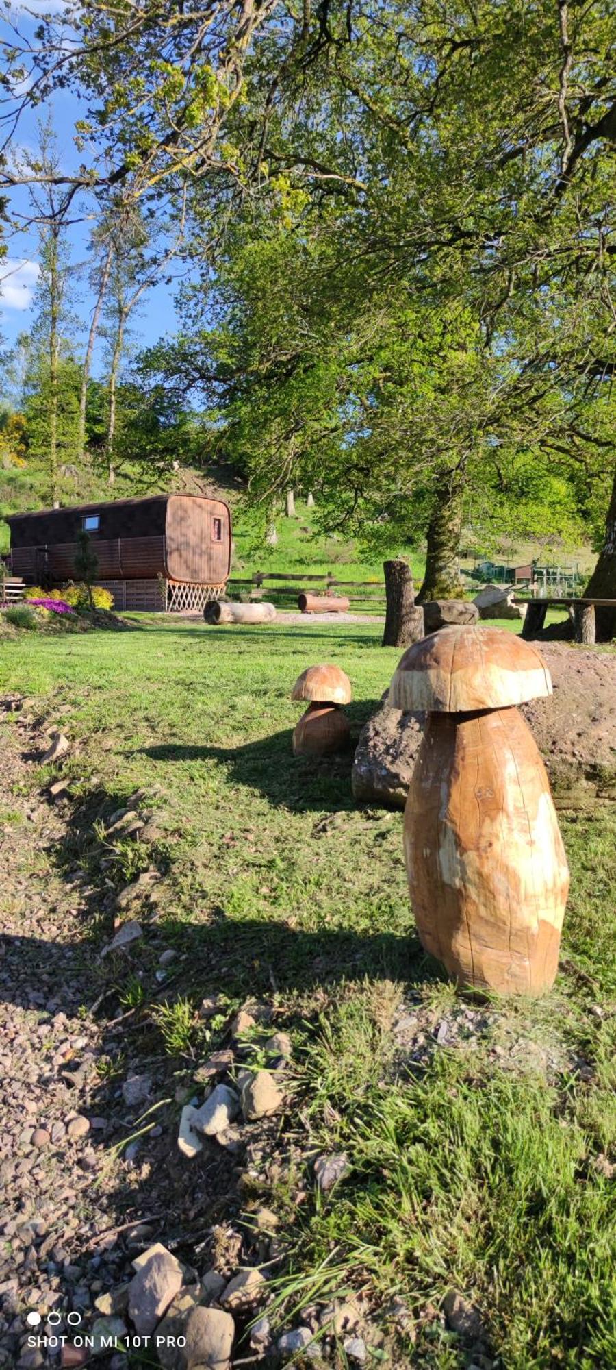 Ma Roulotte Sous Les Chenes- Au Naturel Raon-aux-Bois Eksteriør billede