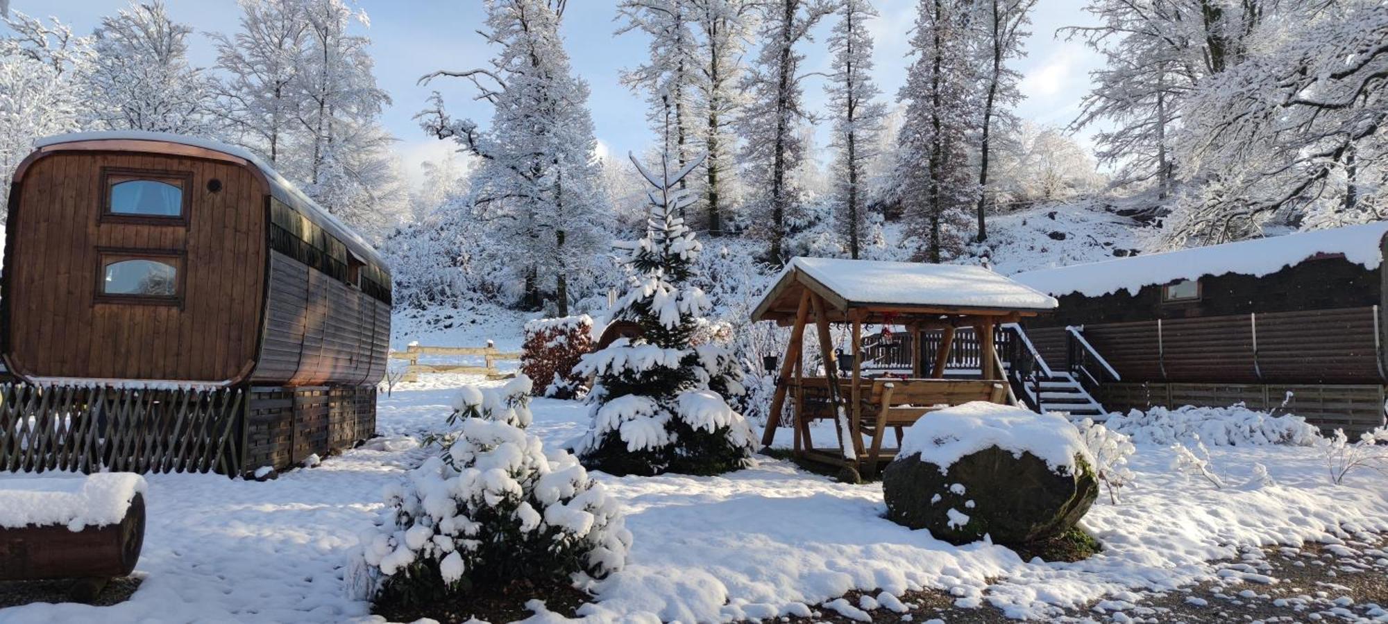 Ma Roulotte Sous Les Chenes- Au Naturel Raon-aux-Bois Eksteriør billede